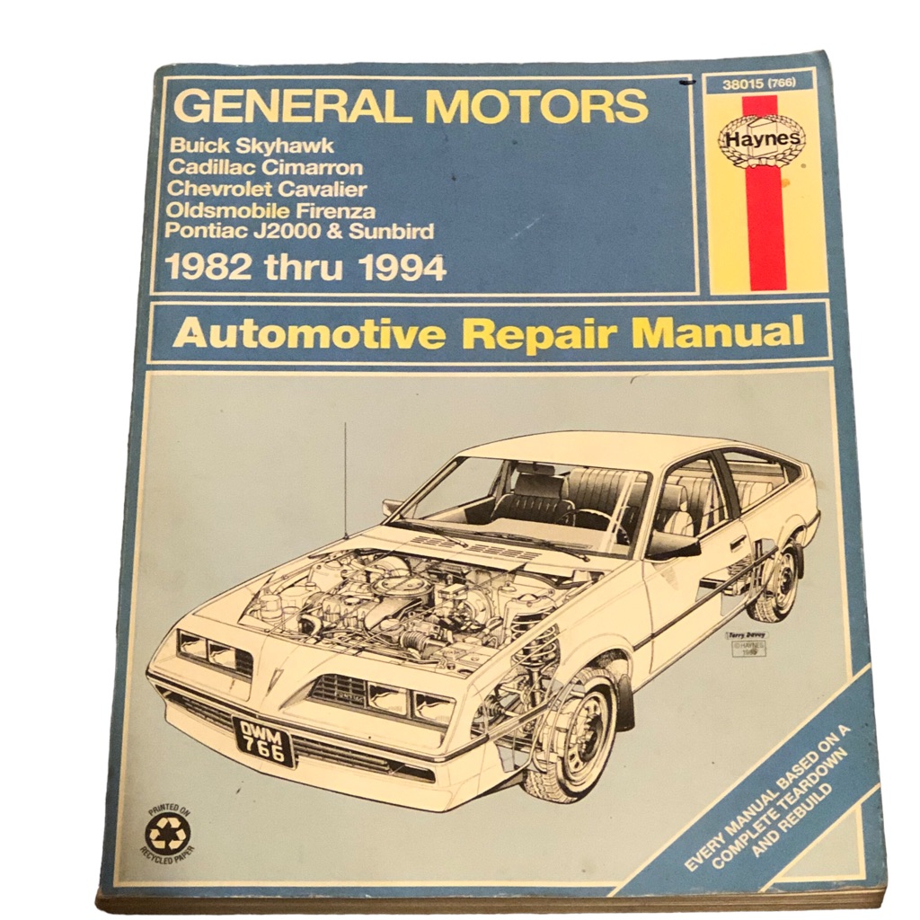 General Motors Haynes Automotive Repair Manual 19821994